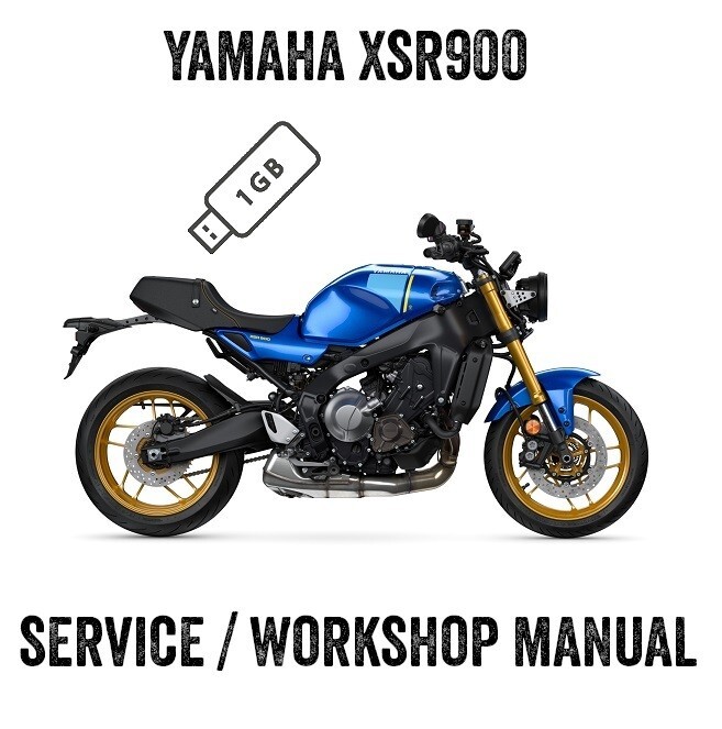 YAMAHA MTM890 サービスマニュアル (XSR900 '22) 2022-2025 Yamaha XSR900 XSR 900 MTM890 Repair Workshop Service