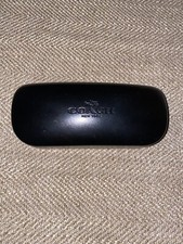 COACH Eyeglass/Sunglass Case Clam Shell Preowned In Good Shape.