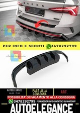 Diffusor Octavia Mk4 Max / Von 2020 IN Dann ( R+L Dual Output)