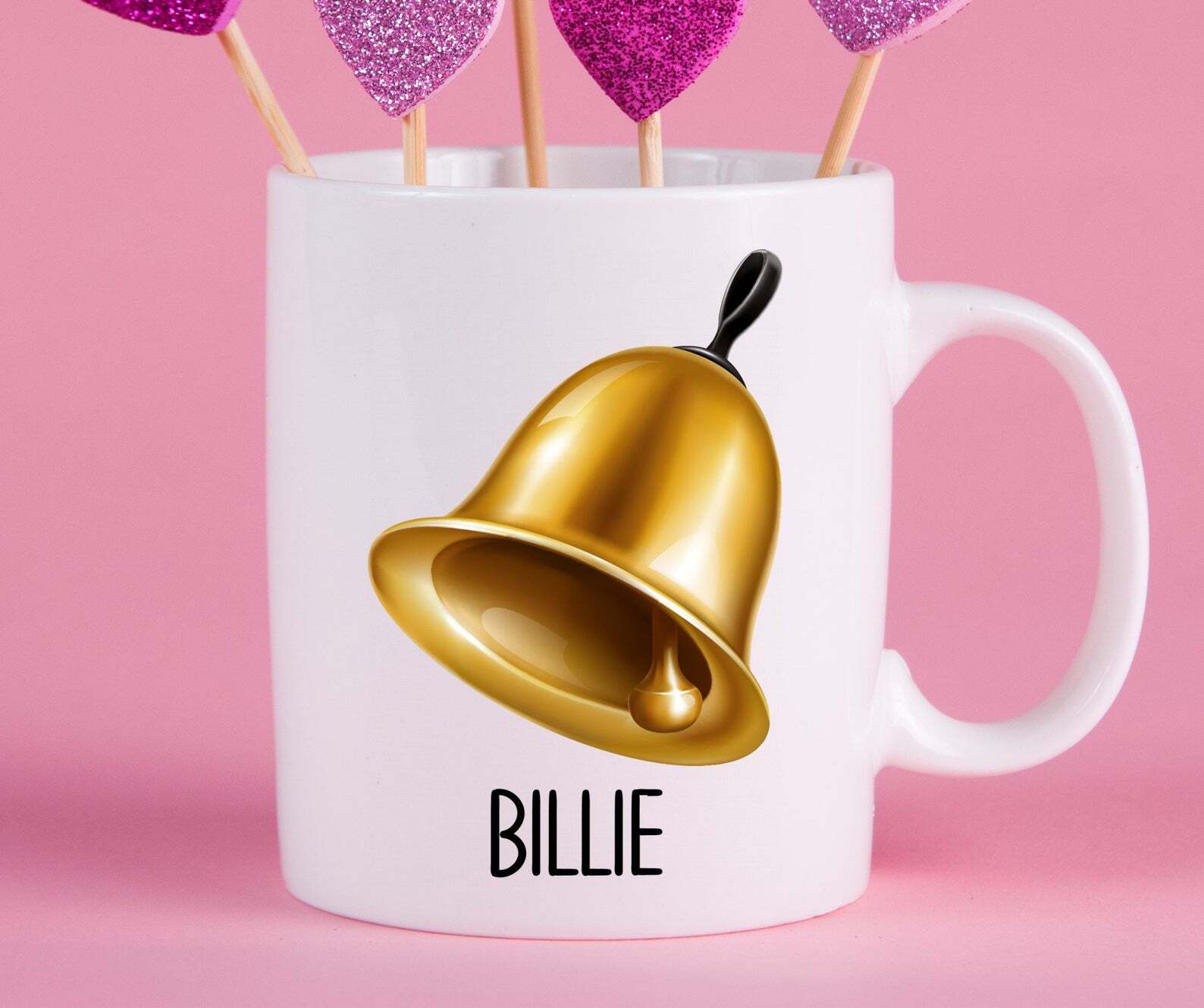 Personalized Bell Ringing Mug Bell Ringing Gift Ideas Bell Ringing Cup Gifts For