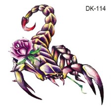 temporary tattoo scorpio Tattoos for Adults That Look Real