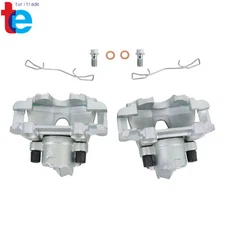 For Volkswagen Passat Jetta Golf Audi Front Side Disc Brake Caliper w/Bracket 2x