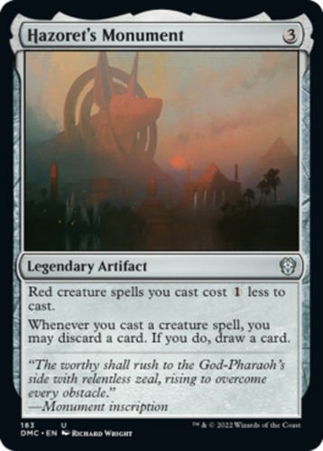 1x Lightly Played, English, Hazoret's Monument - Commander: Dominaria United - M - Picture 1 of 1