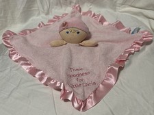 Kids Preferred Lovey Thank Goodness For Little Girls Baby Doll Pink Plush
