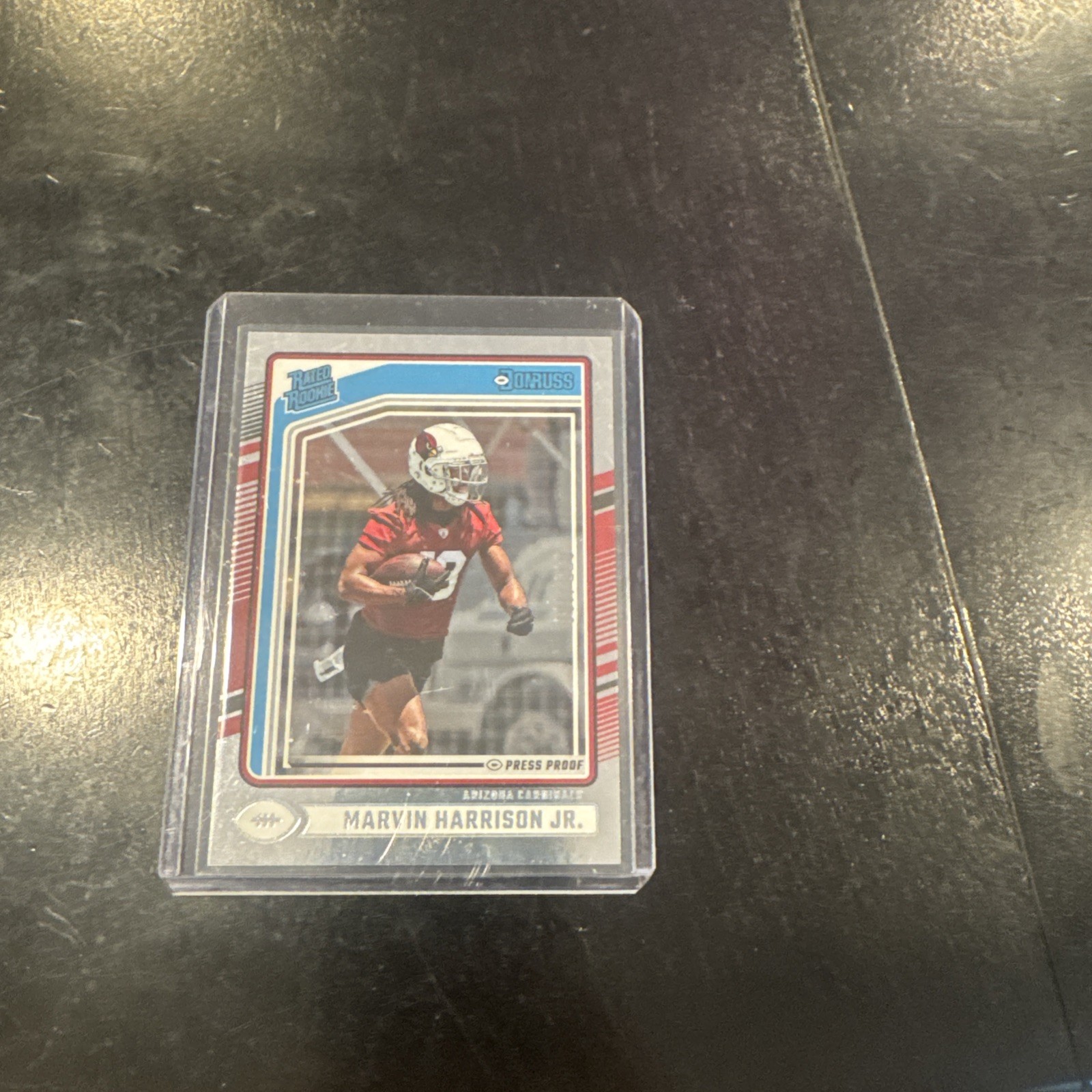 2024 Panini Donruss Rated Rookie Marvin Harrison Jr.#393 Silver Press Proof /100