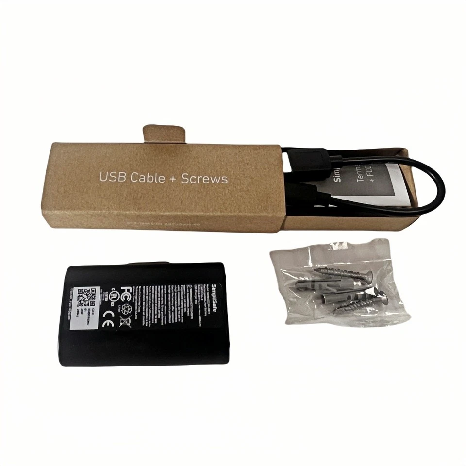 Cámara de seguridad inalámbrica para exteriores SimpliSafe 1080P Active Guard Motion CMOB1 Foto 4 de 4