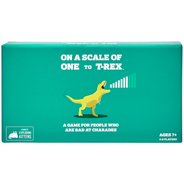 Exploding Kittens On A Scale Of One To Trex By Exploding Kittens - Card Games Fo-image