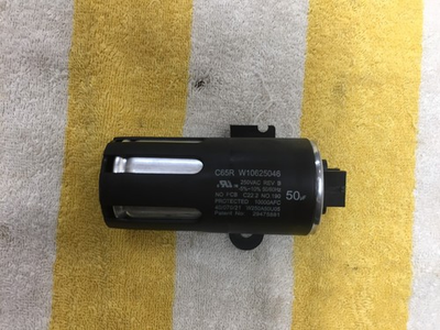 #ad W10625046 W11395618 Whirlpool Kenmore Washer Run Capacitor free shipping $9.99