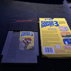 Super Mario Bros. 3 (NES, PAL UKV) Boxed + Nintendo Sleeve