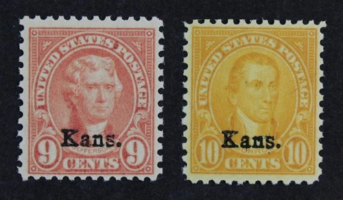 CKStamps: US Stamps Collection Scott#667 668 Mint NH OG