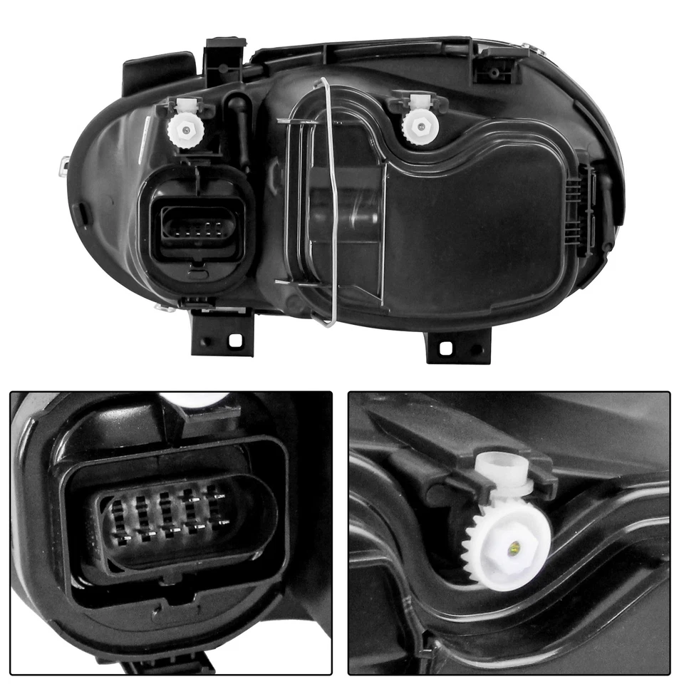 Пара фар левая и правая для Volkswagen Cabrio 1999-2002 годов выпуска 1J0941018B - Изображение 4 из 4