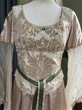 Pantomime Princess Costume Medieval Lady Fancy Dress Maid Marion Cosplay Ex Hire