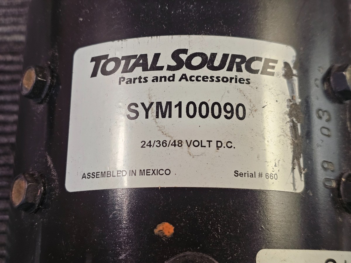 Total Source SYM100090 Forklift Electric Drive Motor 24 - 36 - 48