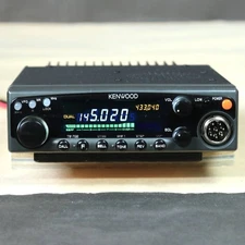 Kenwood TM 702D Dual Band Mobile FM Transceiver 30W LED Wide Receive Working