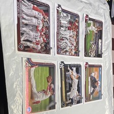 TOPPS MLB Series 6 Card Lot 2025 - Angels, Phillies, Twins, Yankees,…