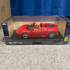 Hot Wheels Elite Ferrari F430 Spider 1/18 Model Car Collectible Rare