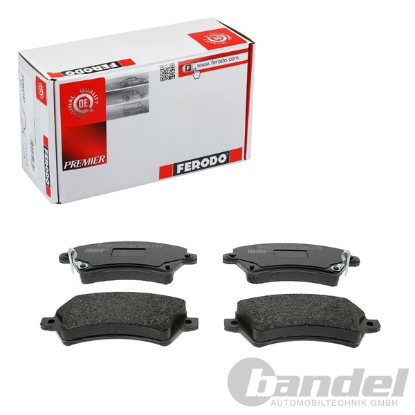 Ferodo ECO-FRICTION BremsbelÄGe Vorne Passend FüR Toyota Corolla | FDB1573-image