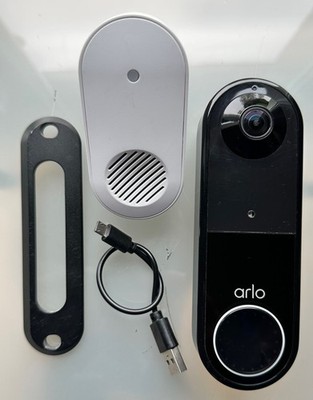 Arlo Essential 2 Wireless  Video Doorbell + Arlo Chime AC2001 (Innengong)