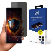 3Mk GehäRtetes Glas FüR Xiaomi Redmi Note 14 Pro 4G Privacy Mattschutz