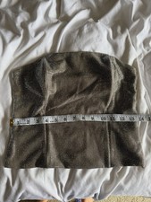 Fashion Nova Rhinestone Diamond Corset Size Medium Preowned