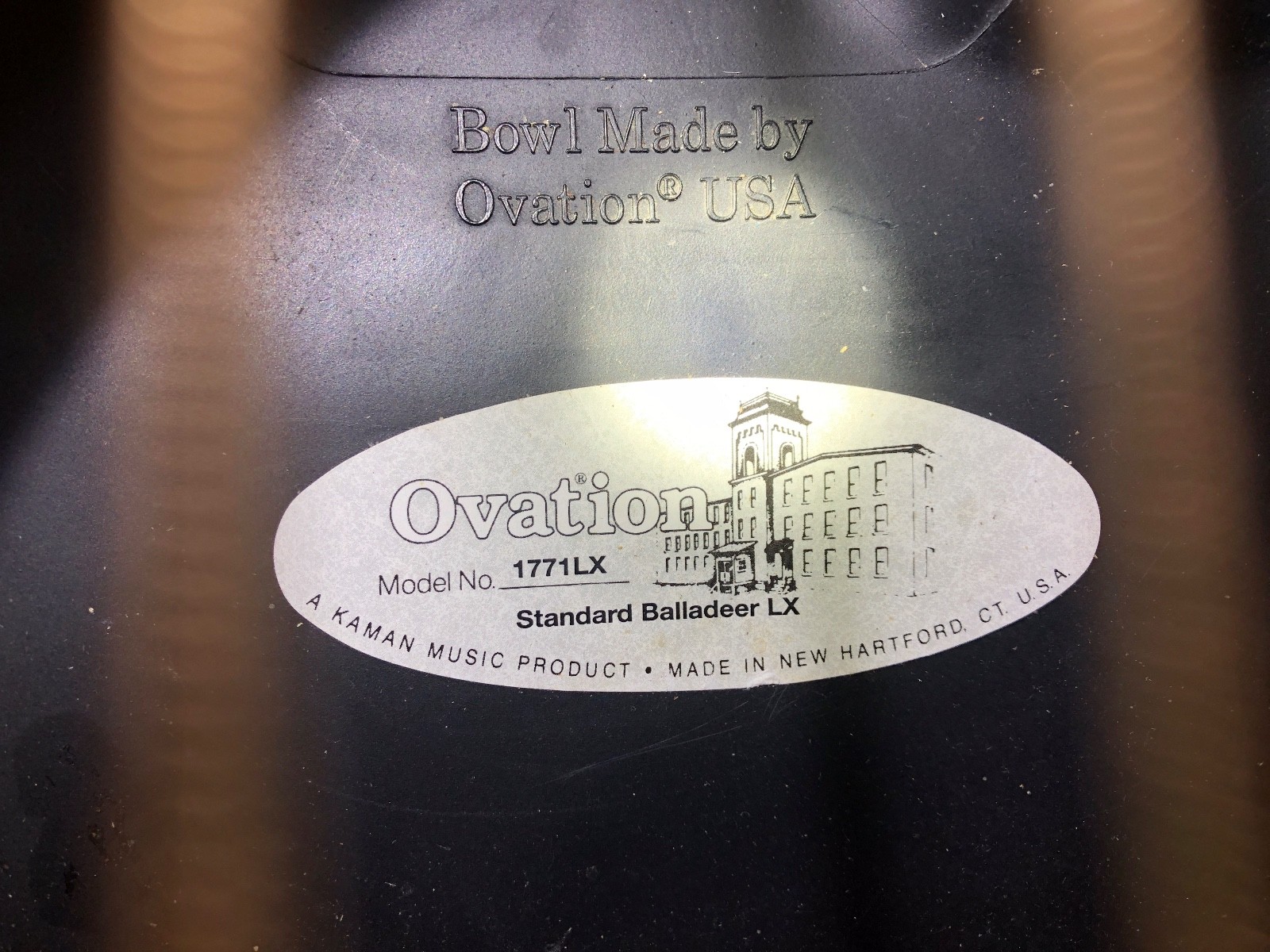 Ovation 1771 LX Pro Series (Cutaway)