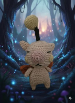 Kupo Oder Moogry, Niedlichkeitsfaktor Garntiert. Finale Fantasy Fogur  