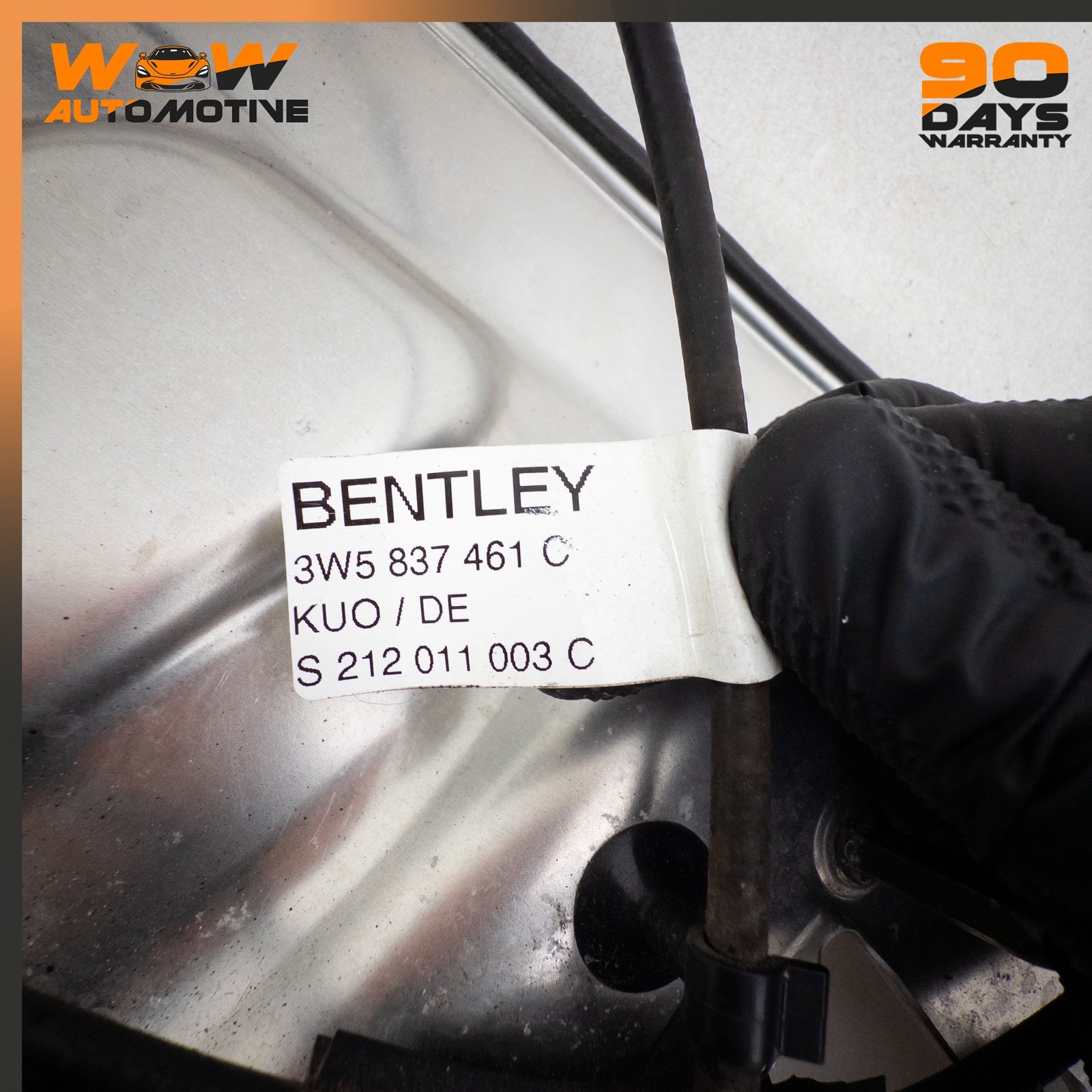06-13 BENTLEY CONTINENTAL FLYING SPUR FRONT LEFT DOOR WINDOW REGULATOR MOTOR OEM