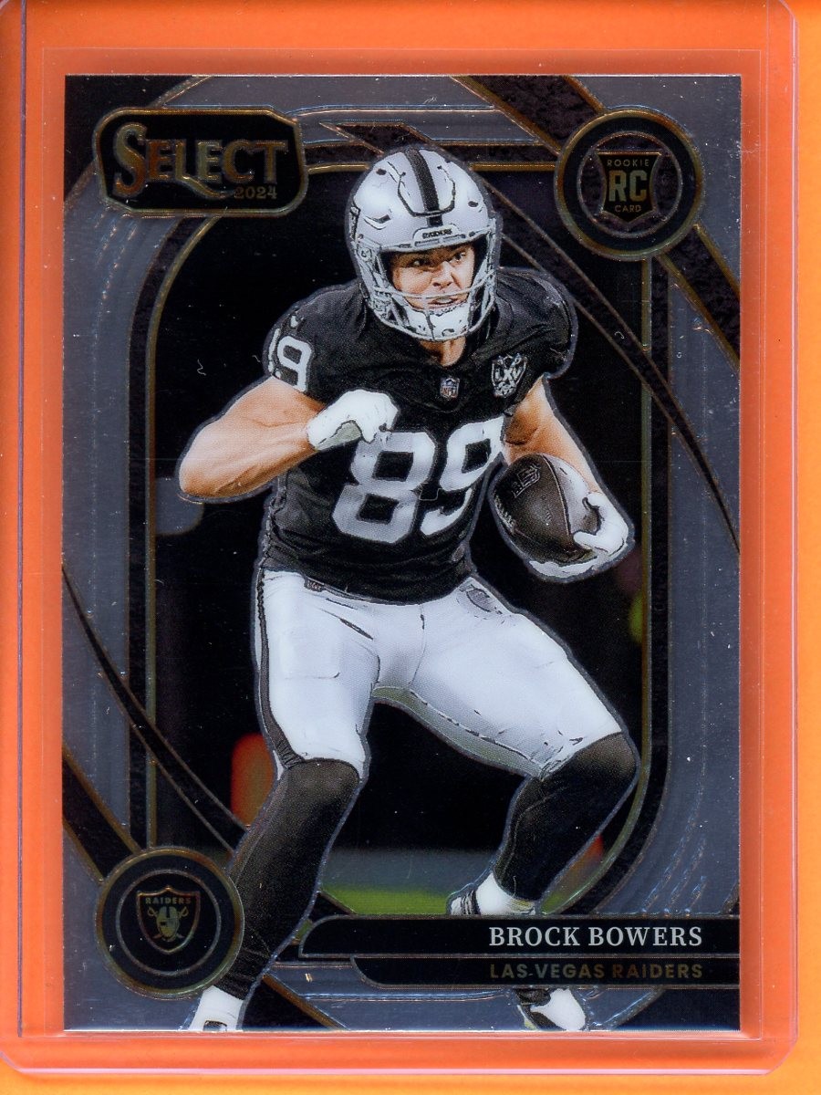 Brock Bowers Rookie 2024 Panini Select #222