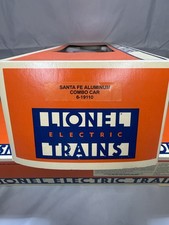 Santa Fe Passenger Car Lionel 6-19110 Aluminum Combo O Gauge Lighted
