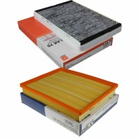 Mahle / Knecht Set Filterpaket Innenraumfilter LAK 75 Luftfilter LX 1683