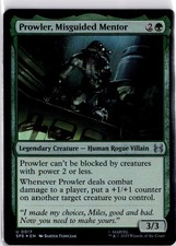 Prowler, Misguided Mentor Foil U Marvel's Spider-Man 0017 MTG