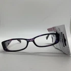 Foster Grant Sight Station 26 409 PRP FLR 1.25 Reading Glasses READERS