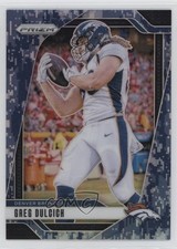 2024 Panini Prizm Navy Camo Prizm 9/25 Greg Dulcich #85 1o92