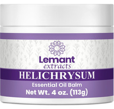 Extracts Helichrysum Balm 4 Oz Triple Strength Helichrysum Essential Oil