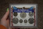 1917-1964 Six Decades of American Silver Coinage 7 Coins in Holder — photo 1