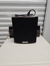 VIZIO VHT510 5.1 Channel Home Theater System Black Subwoofer And Two Speakers