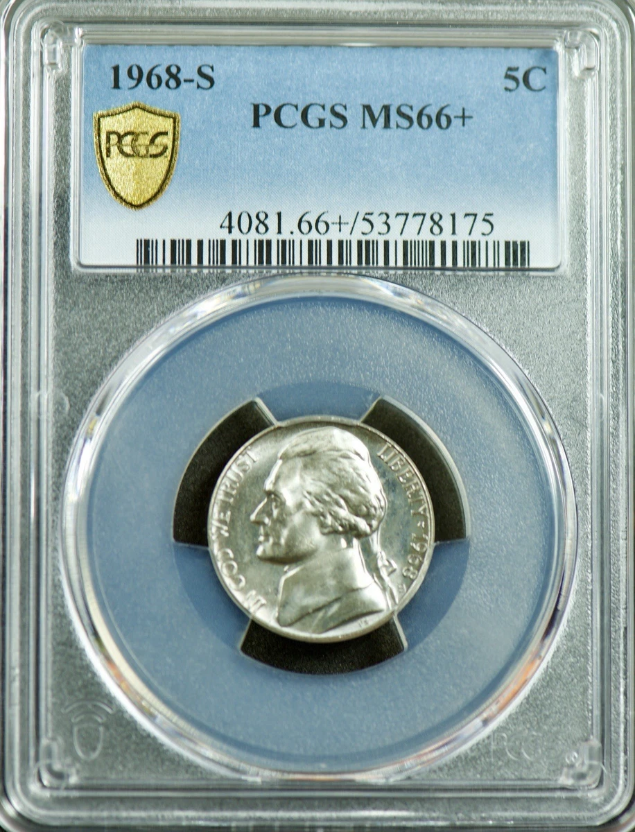 PCGS 1968 US Jefferson Nickels (1938-Now) for sale | eBay