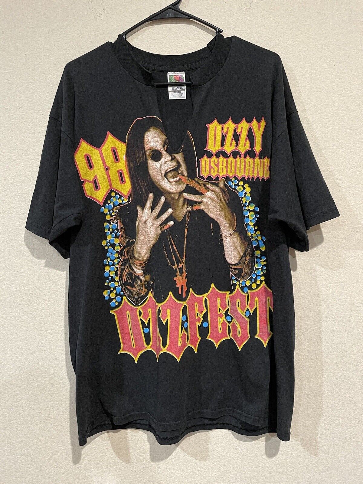 Vintage 1998 Ozzfest Ozzy Osbourne T Shirt Mens X… - image 1