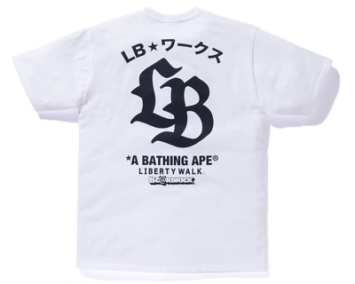 2025 Bape Liberty Walk LBWK tokyo auto salon Tee Tshirt new be
