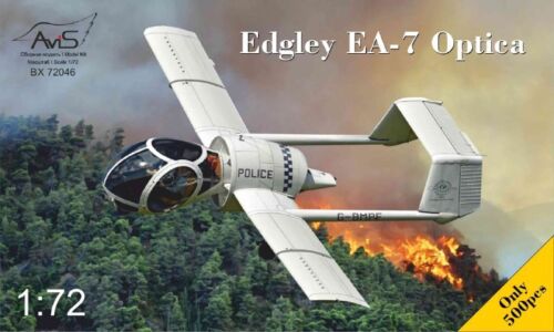 AVIS AV72046 - 1/72 Edgley EA-7 Óptica Policía Reconocimiento avión - Imagen 9 de 12