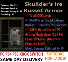 ✅ PC PS4 PS5 XBOX SWITCH ✅ NL Skullder 180+ed Diablo 2 Resurrected Items D2R