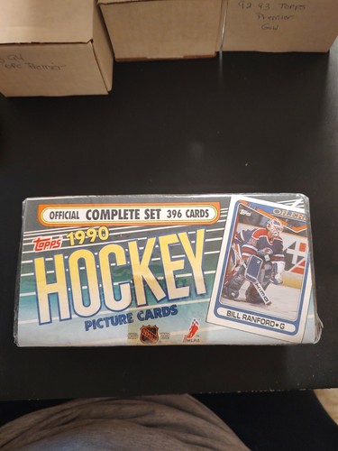 1990 Topps NHL Hockey Complete Set 396 Cards - Picture 1 of 2