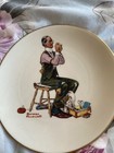 Norman Rockwell Plate Man Threading A Needle — photo 1