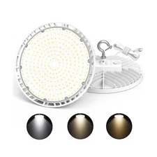 2 Pack LED High Bay Light 150W 120W 90W Adjustable, UFO High Bay LED Lights 3...