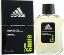 Adidas Pure Game Men 3.4 oz 100 ml Eau De Toilette Spray Nib