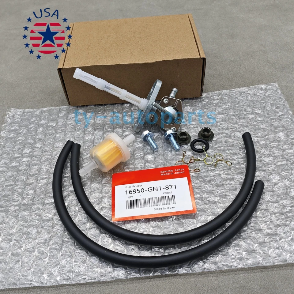 New Fuel Valve Petcock For 2004-2015 Honda CRF50F 2004-07 Honda CRF70F - Image 4 of 4