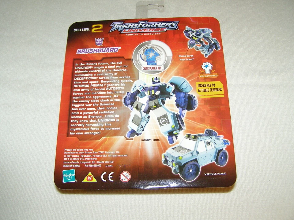 Transformers Universe Bushguard Mint on Sealed Card - Image 2 of 2