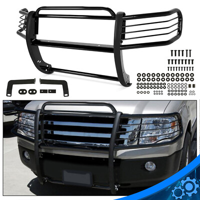 Fits 2001-2007 Ford Escape Bumper Brush Grille Grill Guard Push Bull Bar Black