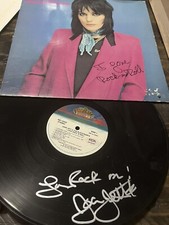 Autographed Joan Jett Album Vinyl w/ Inscription PSA Sticker Signed Auto