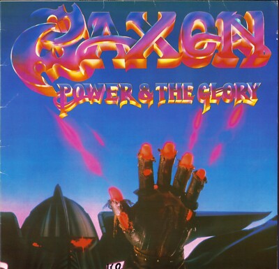 Saxon - Power & The Glory (Vinyl LP - DE 1983)